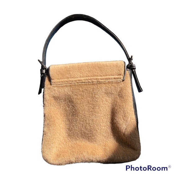 Guess Faux Fur Fabric Bag - Picture 4 of 10